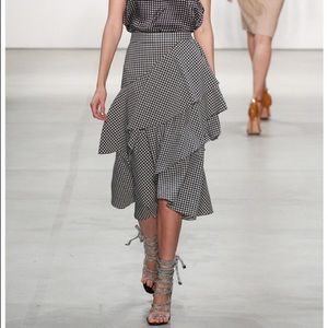 MARISSA WEBB ‘dom’ gingham skirt